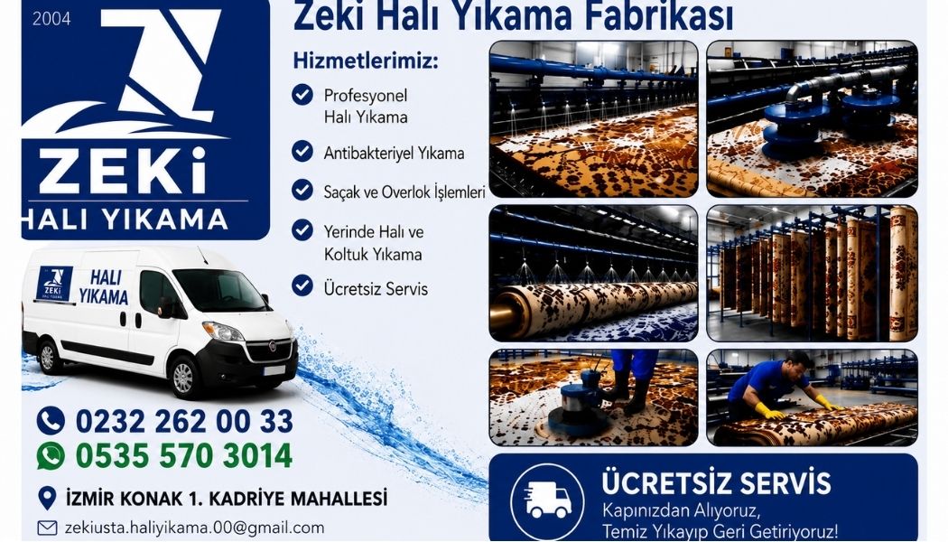 Konak 1. Kadriye Halı Yıkama – Profesyonel ve Güvenilir Temizlik Hizmeti